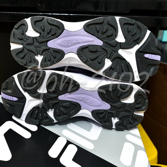 FILA Ladies'  Shoe  Grey/Lilac - Picture 9 of 11